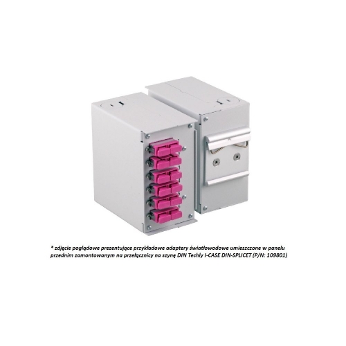 Panel Przedni Do Przełącznicy Techly 109801 Na 6 Adapterów